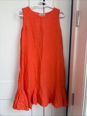 Terzo Millennio 100% Linen Dress - Made in Italy